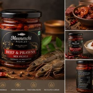 Beef & Prawns Mix Brand Meenerchi Pickles